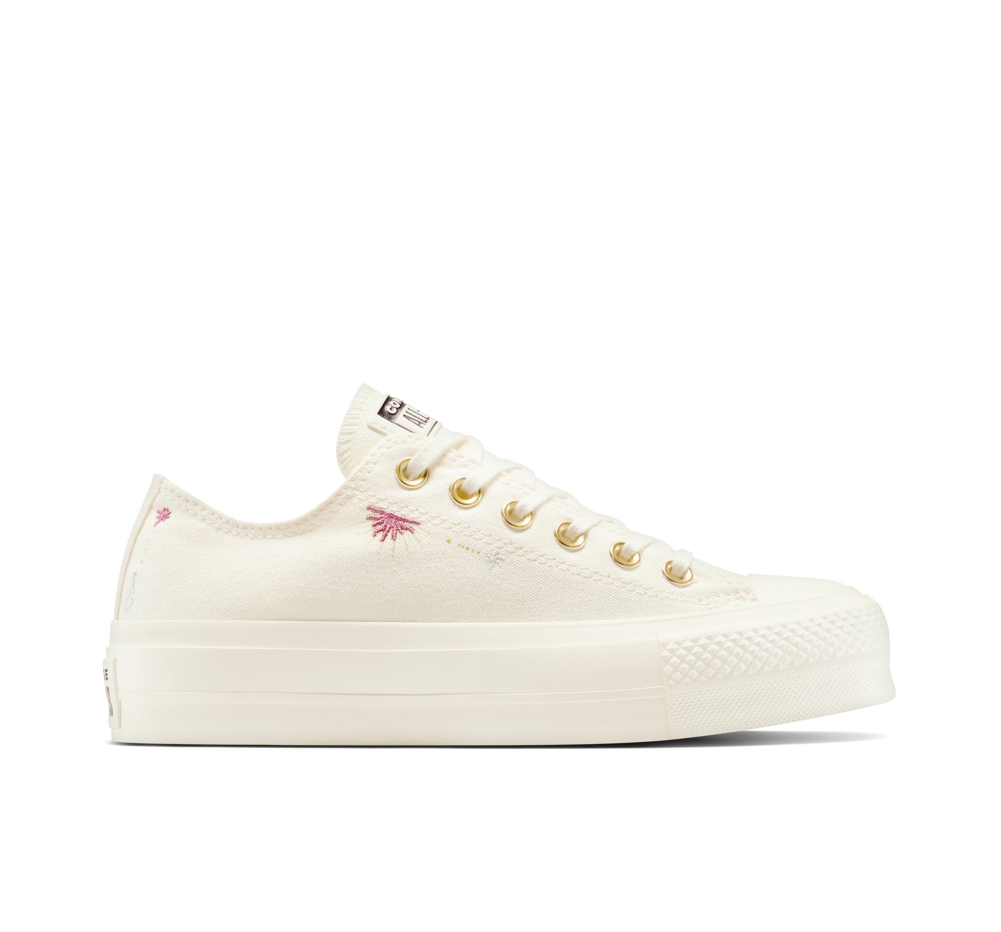 w4terページ Chuck Taylor All Star Lift Platform Cosmic Embroidery Women's Low