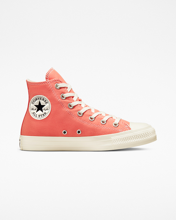 embroidered flower converse high tops