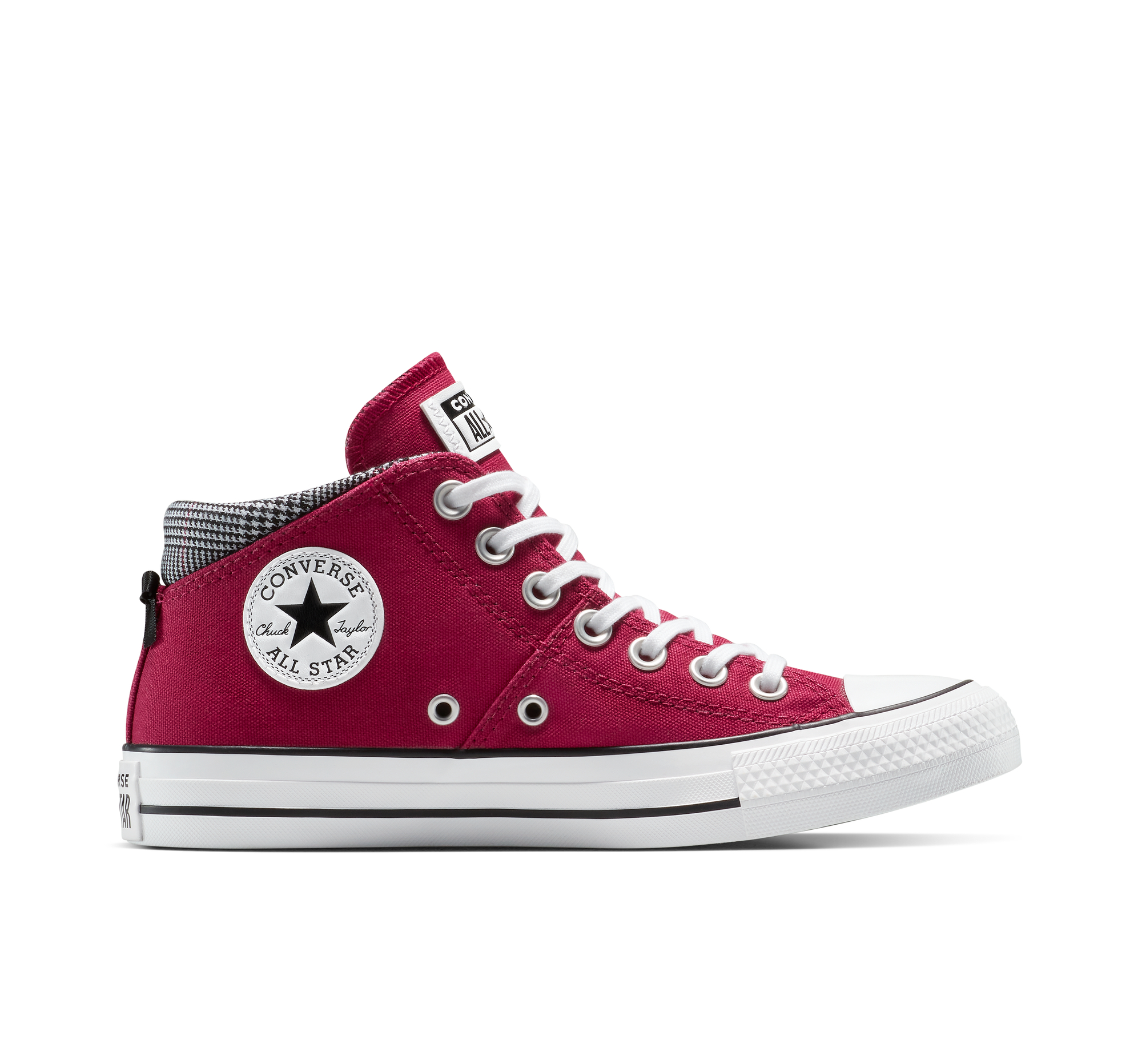 Chuck Taylor All Star Madison Plaid Women's Mid Shoe. Converse.com
