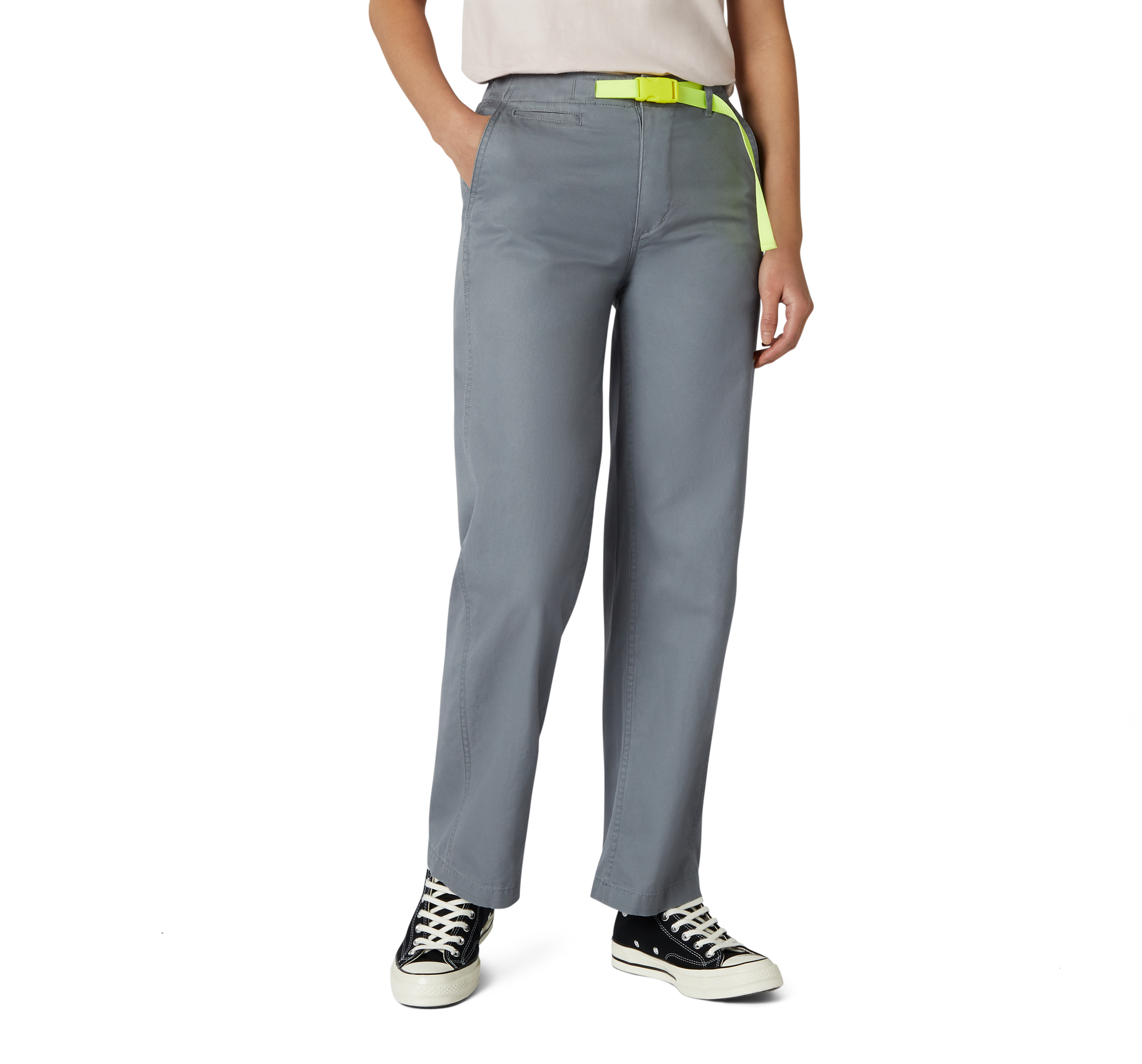 Wide Leg Woven Pant Women