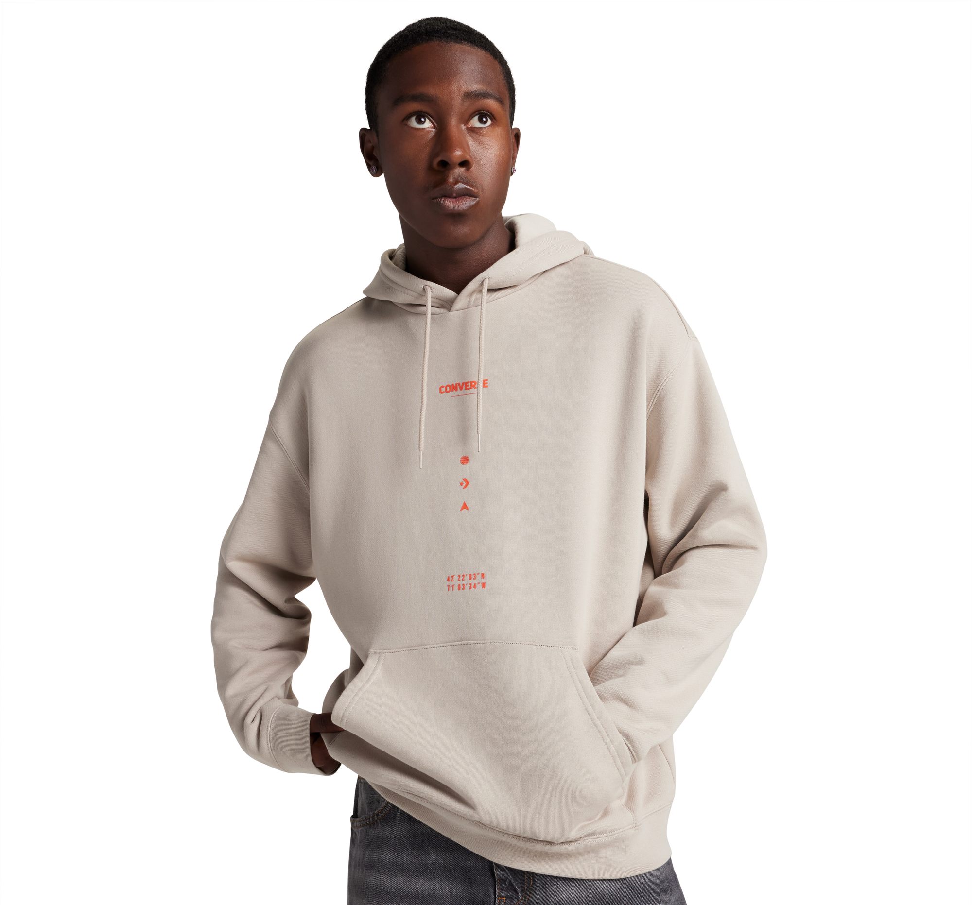 Premium Coordinates Loose Hoodie Men's Hoodie. Converse.com
