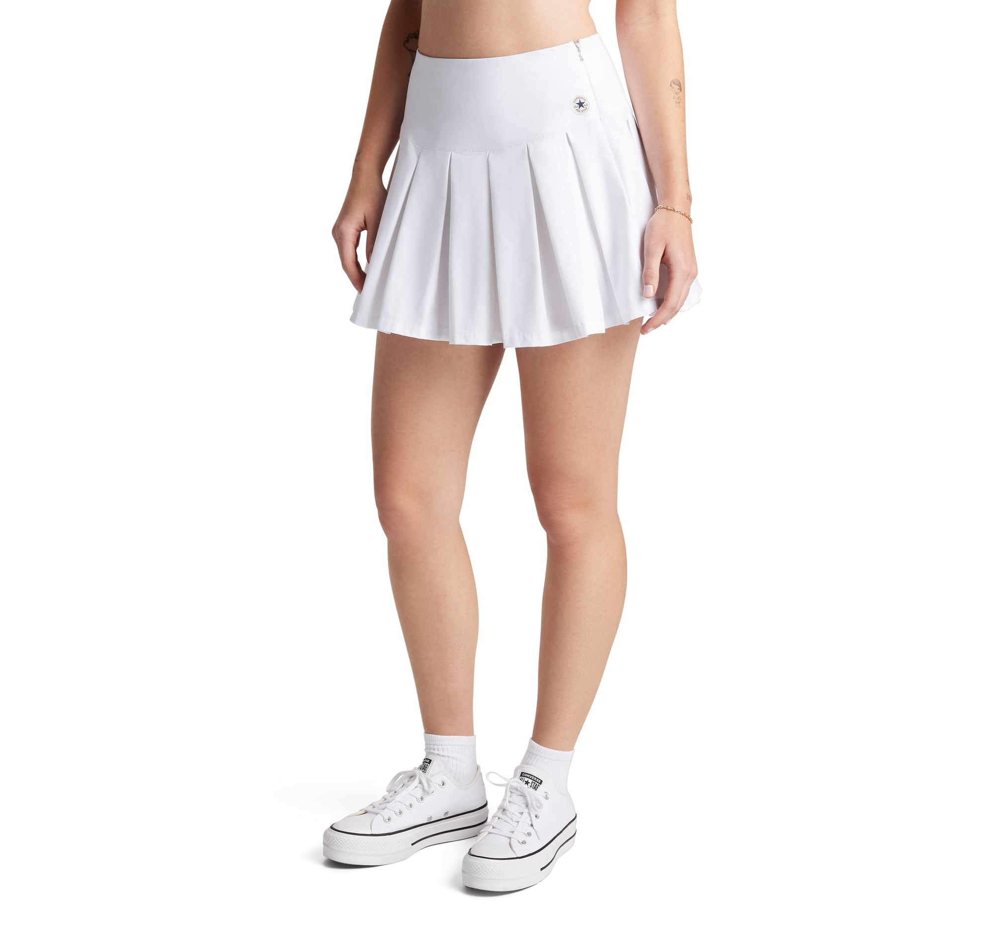 CFIERCE ミニスカート23AW Star pleated skirt 10028262-A03_A_107X1_White.jpg