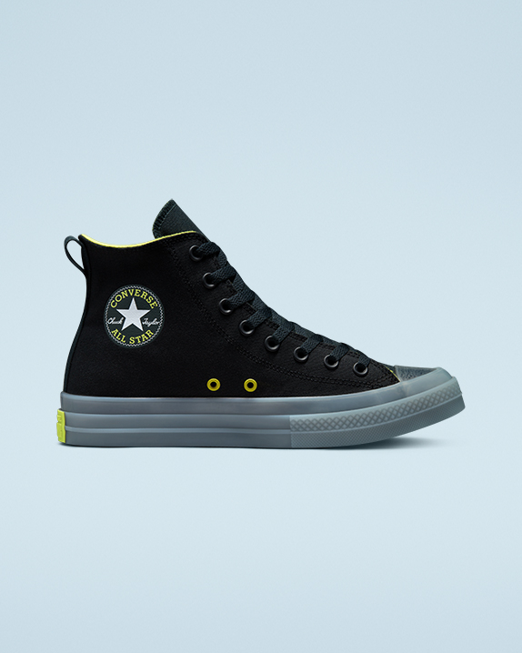 lined converse shoes