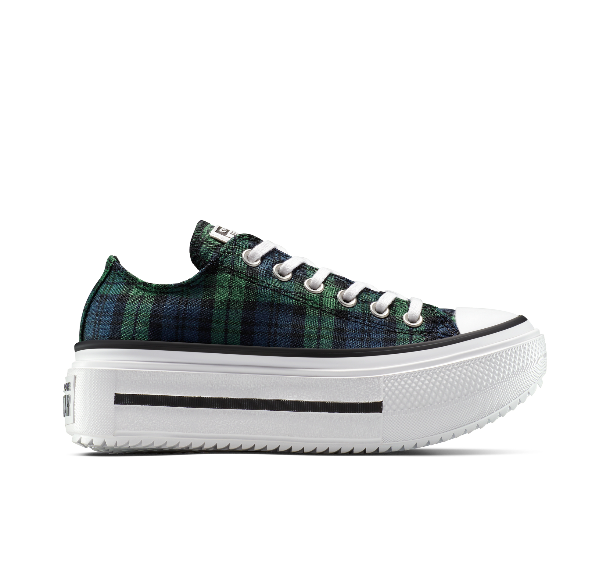 Chuck Taylor All Star Lift Double Stack Platform Plaid Unisex Low