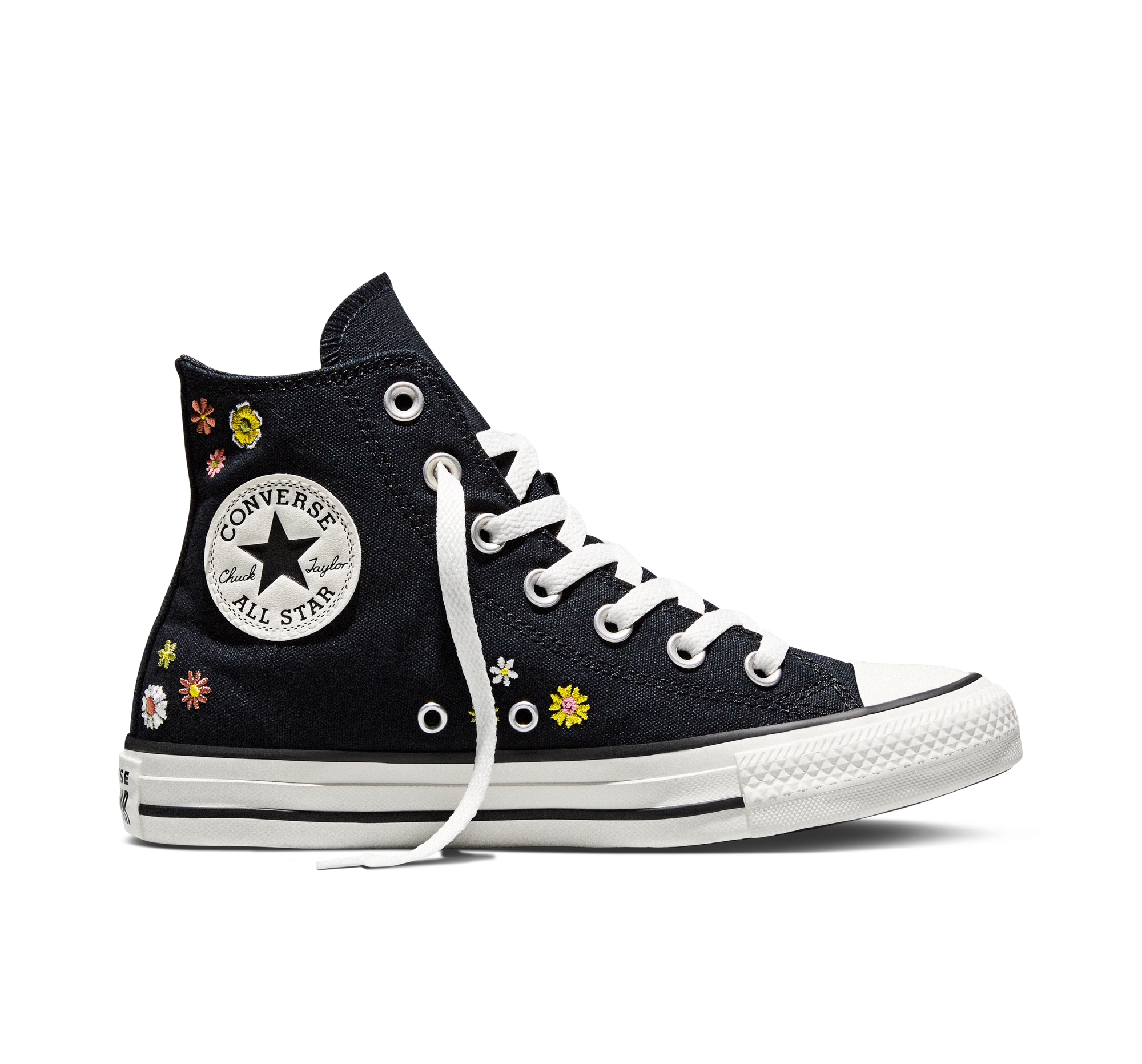 Converse チャックテイラー All Star ハイカット 花柄 Chuck Taylor All Star Embroidered Florals Women's High Top Shoe