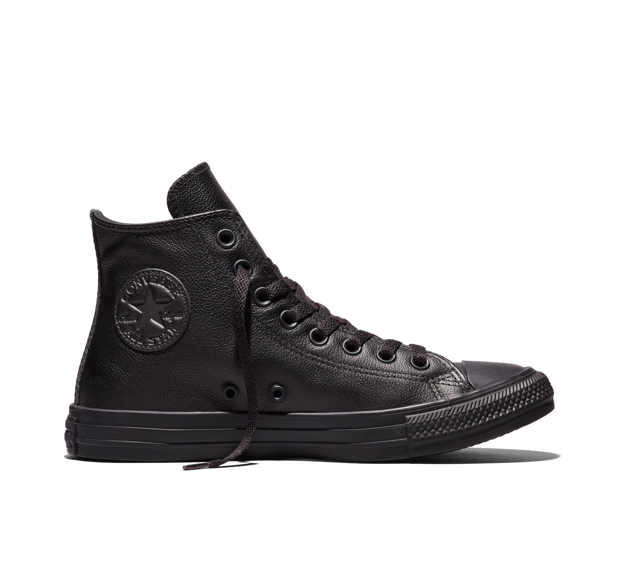 美品CONVERSE CHUCK TAYLOR LEATHER HI BLACK Chuck Taylor All Star Leather Unisex High Top Shoe. Converse.com