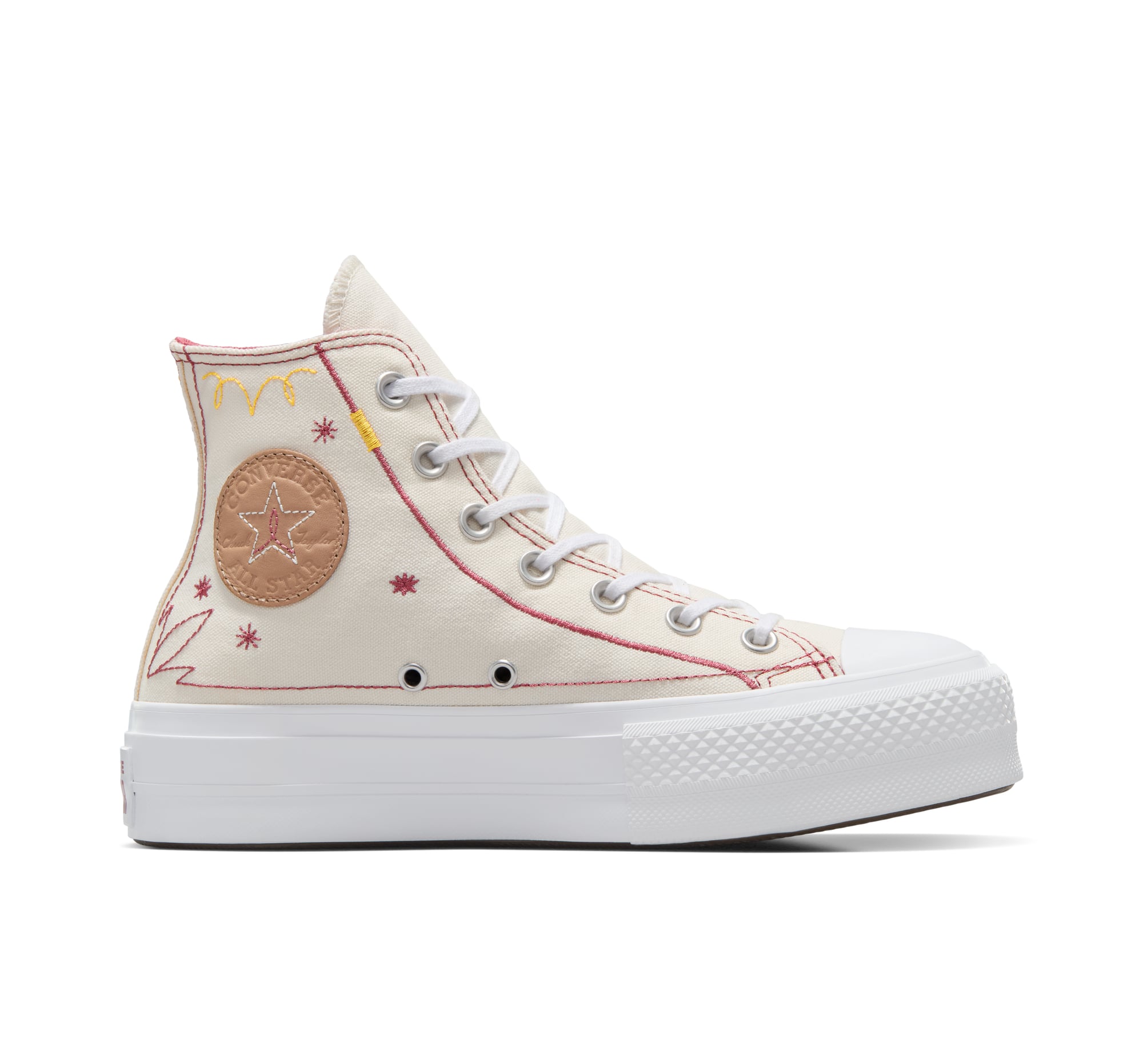 Chuck Taylor All Star Lift Platform Western Stitch Women