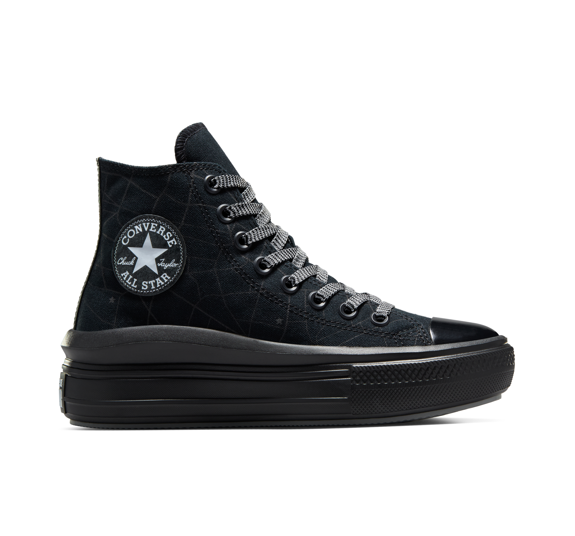 Chuck Taylor All Star Move Platform City Map Women's High Top Shoe